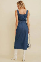 Kyle's denim dress back view - Epicplacess