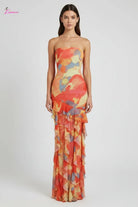 Taste Of Her Life orange mini dress - Epicplacess