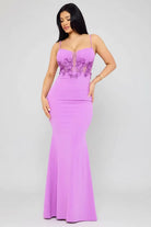 Flower gown front view - Epicplacess
