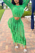 Beach maxi dress style view - Epicplacess