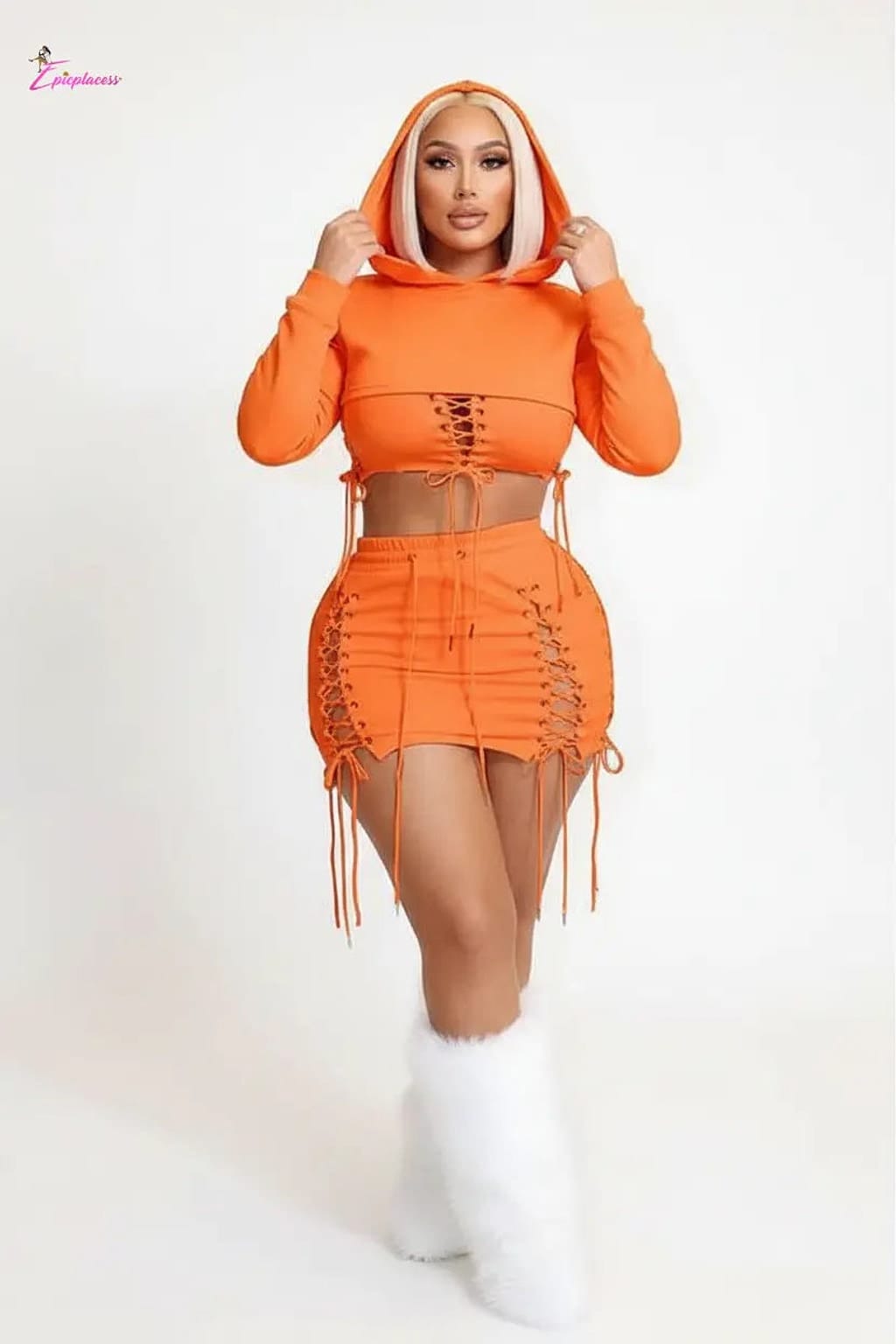 Mini skirt set detail - Epicplacess
