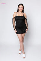 Rhinestone dress detail - Epicplacess