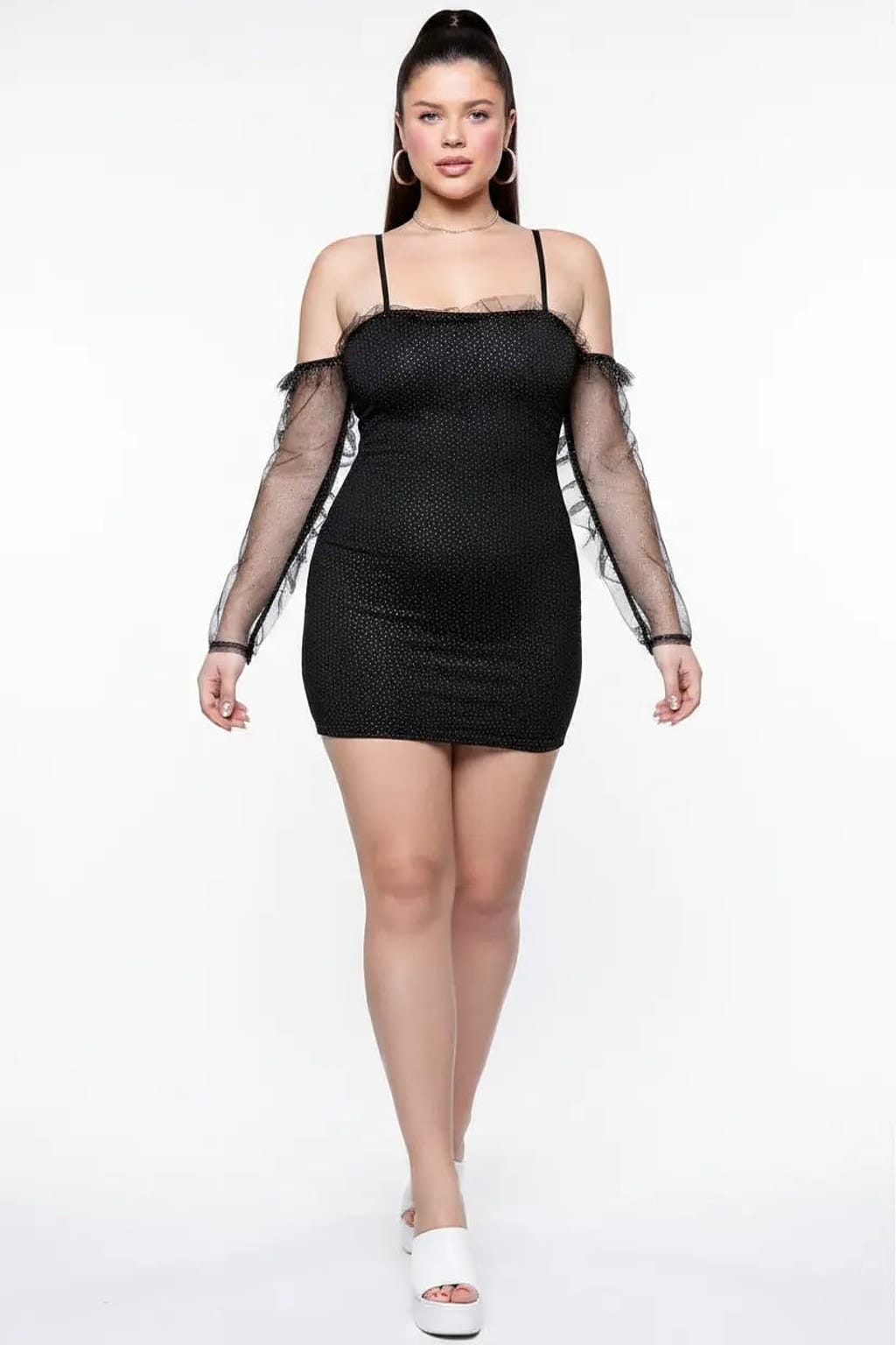Black mini dress style view - Epicplacess