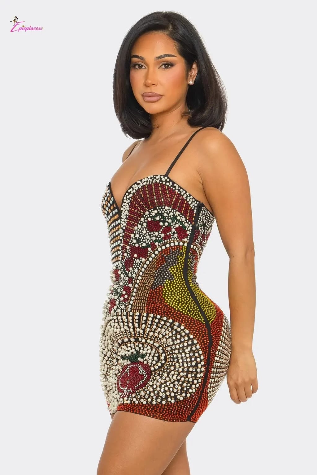 Pearl embellished dress detail - Epicplacess