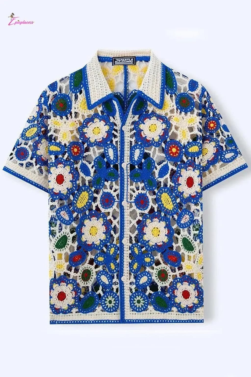 Cobalt shirt outfit view - Epicplacess