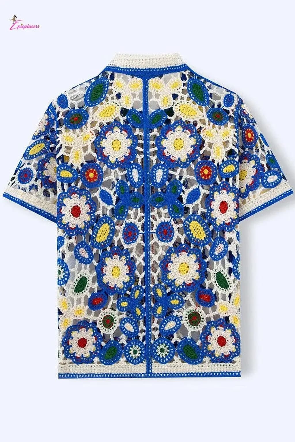 Crochet shirt detail - Epicplacess