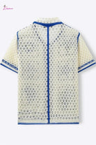 Ivory botanical shirt detail - Epicplacess