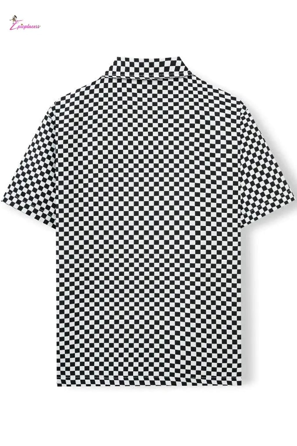 Checkerboard shirt close detail - Epicplacess