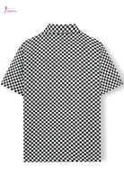 Checkerboard shirt close detail - Epicplacess