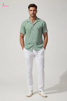 Cuban collar shirt outfit view - Epicplacess
