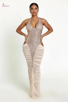 Sequin maxi dress detail - Epicplacess