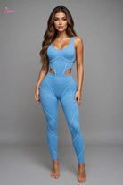 Ribbed leggings set outfit view - Epicplacess