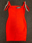 Square neck dress close detail - Epicplacess