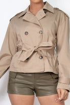 Fur-trim belted coat style view - Epicplacess
