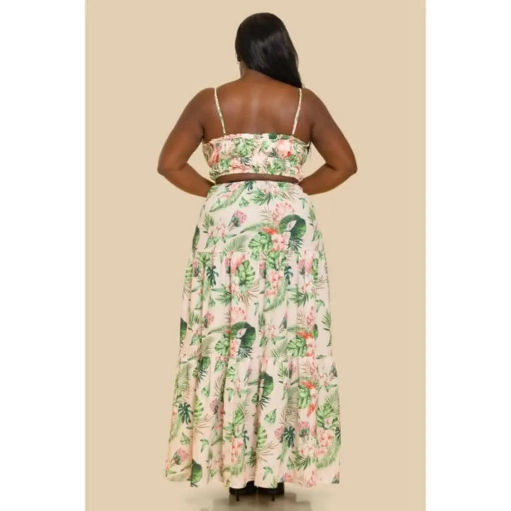 Ombre maxi dress side view - Epicplacess