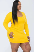 Yellow dress outfit view - Epicplacess