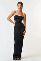 Let's Go Out black maxi dress - Epicplacess