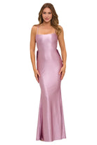 Bow train satin maxi dress - Epicplacess