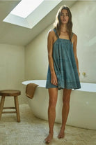 Denim dress outfit view - Epicplacess