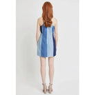 Patchwork dress back view - Epicplacess
