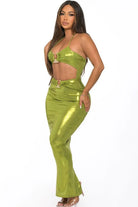 Green maxi dress - Epicplacess