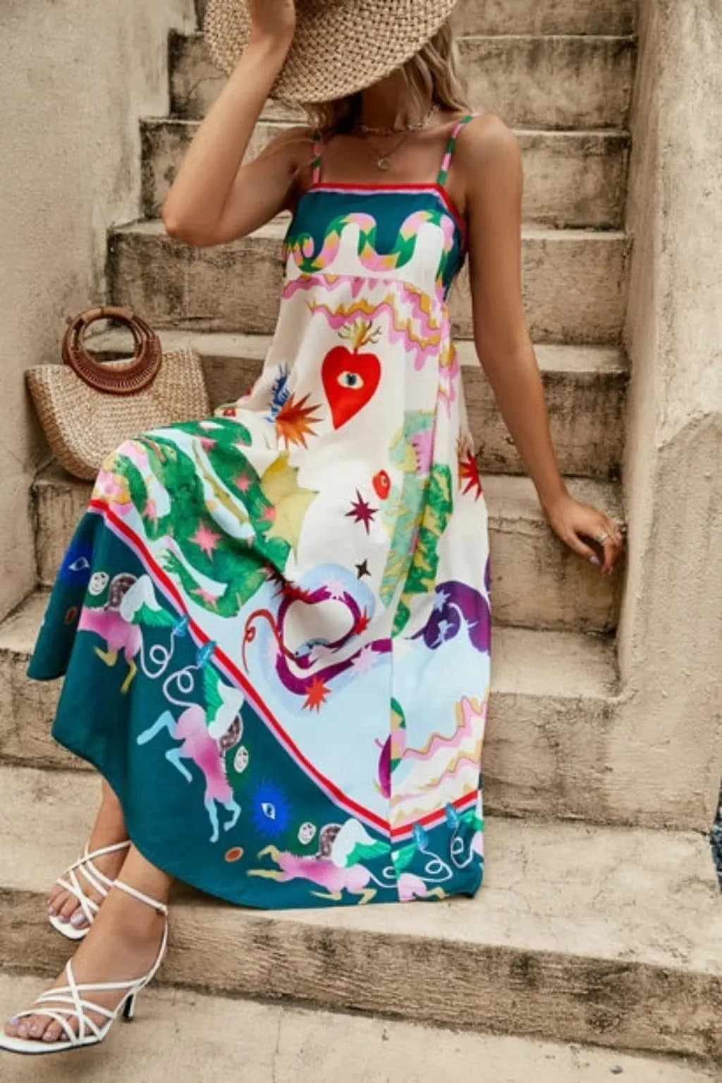 Wonderland pink mini dress - Epicplacess