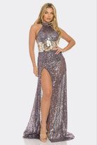 Mesh maxi dress outfit view - Epicplacess