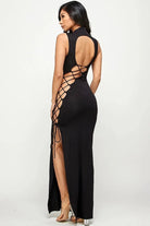 Pink maxi dress detail - Epicplacess