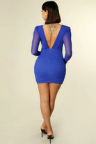 Wrap style mini dress detail - Epicplacess