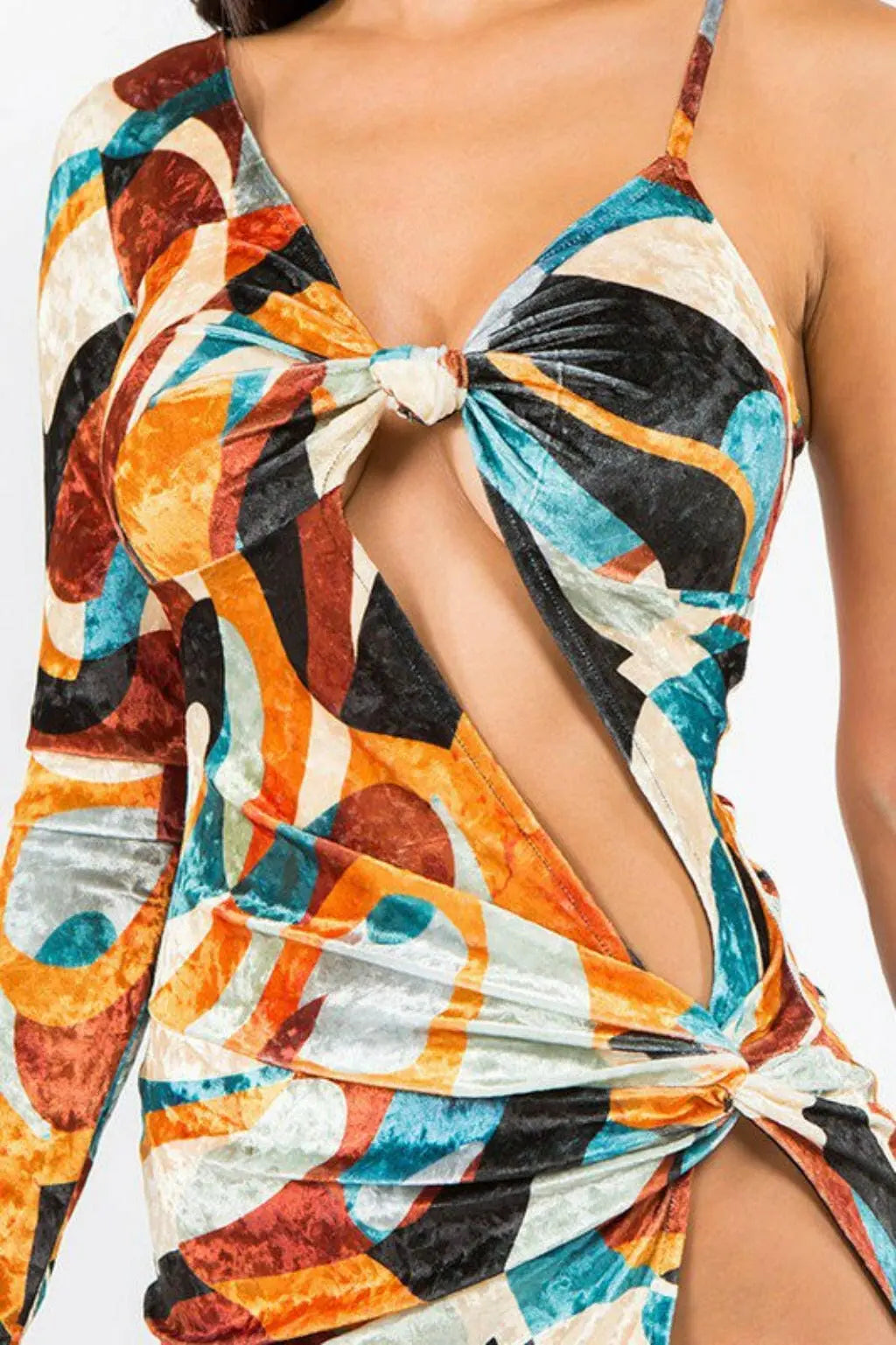 Eliana mini dress front view - Epicplacess