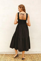 Green maxi dress close detail - Epicplacess