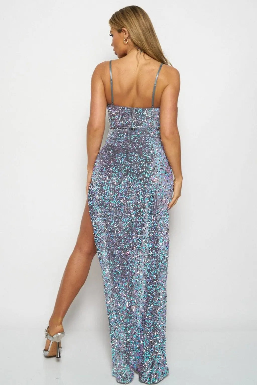 Sequin maxi dress detail - Epicplacess