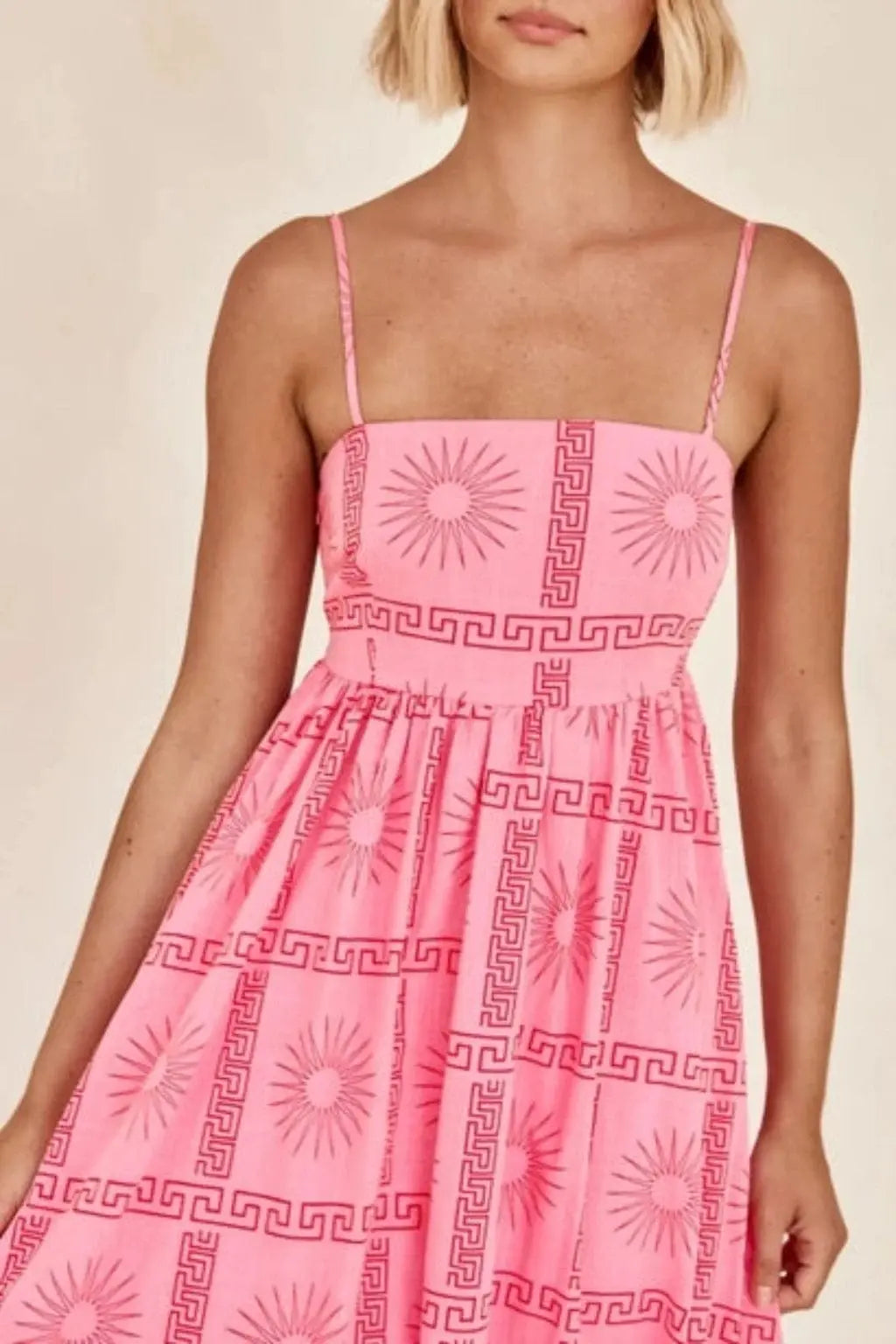 Ready For Outside floral sundress front view - Epicplacess