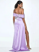 Purple dress outfit view - Epicplacess