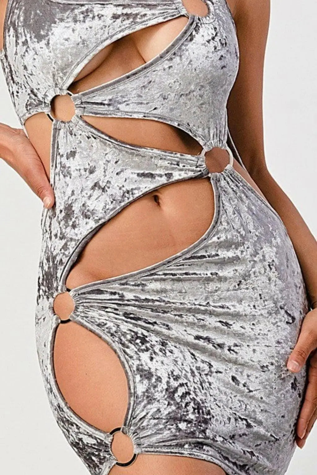 Velvet mini dress detail - Epicplacess