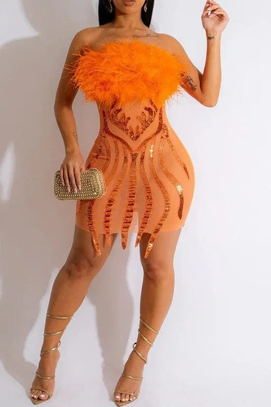 Sequin graduation dress final view - Epicplacess