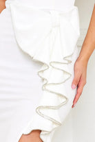 Reena Embellished Bandage Trim Maxi Dress - Epicplacess