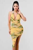 Tropical dress detail - Epicplacess