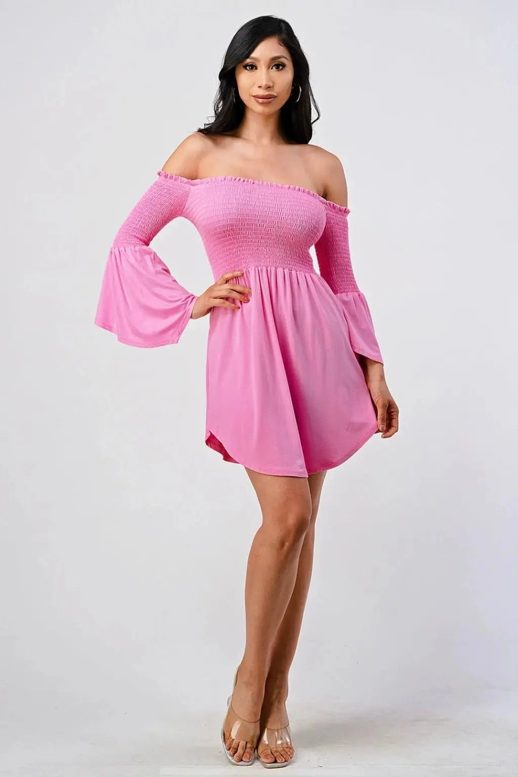 Sasha off-shoulder yellow mini dress - Epicplacess