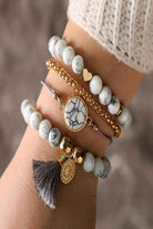 Layered bracelet set detail - Epicplacess