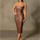 Romance midi dress front view - Epicplacess