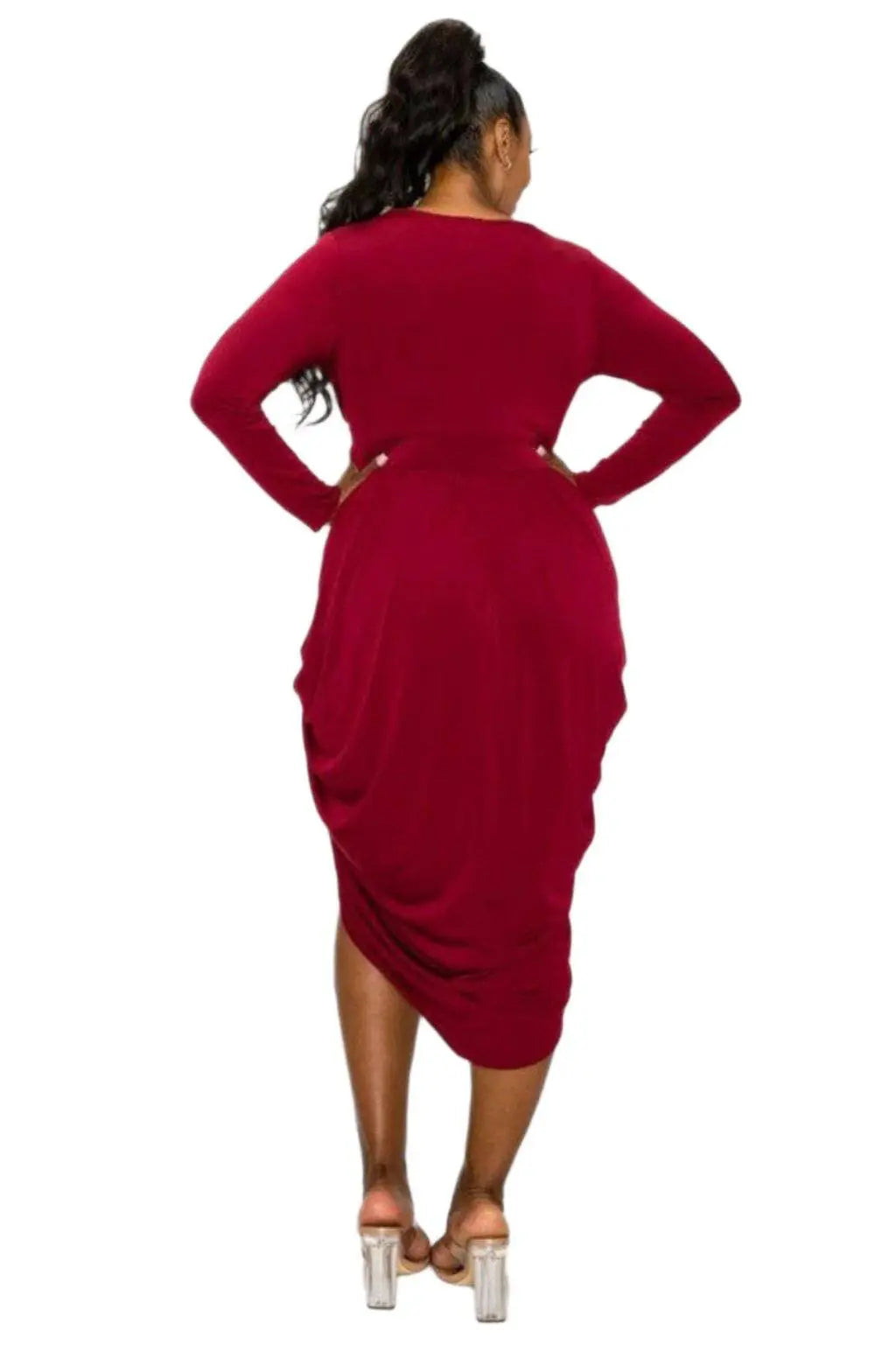 Midi dress back view - Epicplacess