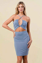 Cross strap dress product view - Epicplacess