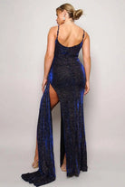 Crossover Glitter Princess Maxi Dress - Epicplacess