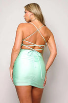 Mini dress back view - Epicplacess
