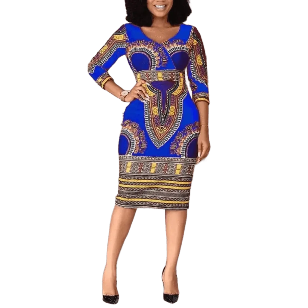 Rochelle midi dress front view - Epicplacess