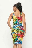 Midi dress back view - Epicplacess