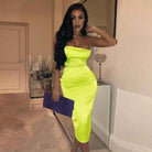 Ruched and ready midi dress detail - Epicplacess