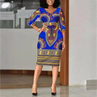 Rochelle midi dress side view - Epicplacess