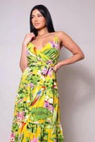 Maui Nights midi dress back view - Epicplacess